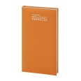 Agenda settimanale tascabile 2026 tessuto 8x15cm multilingua arancione 2