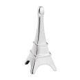 Portafermagli da Scrivania Torre Eiffel, Metallo Cromato Lucido, 8 cm, Design Elegante 2
