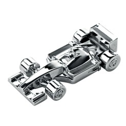 Chiavetta USB Formula 1 in Metallo Cromato, 65mm x 32mm x 15mm, con Custodia Regalo 1