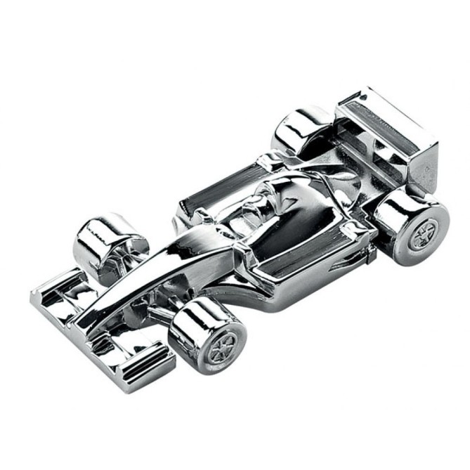 Chiavetta USB Formula 1 in Metallo Cromato, 65mm x 32mm x 15mm, con Custodia Regalo 1