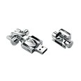 Chiavetta USB Formula 1 in Metallo Cromato, 65mm x 32mm x 15mm, con Custodia Regalo 2