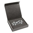 Chiavetta USB Formula 1 in Metallo Cromato, 65mm x 32mm x 15mm, con Custodia Regalo 3