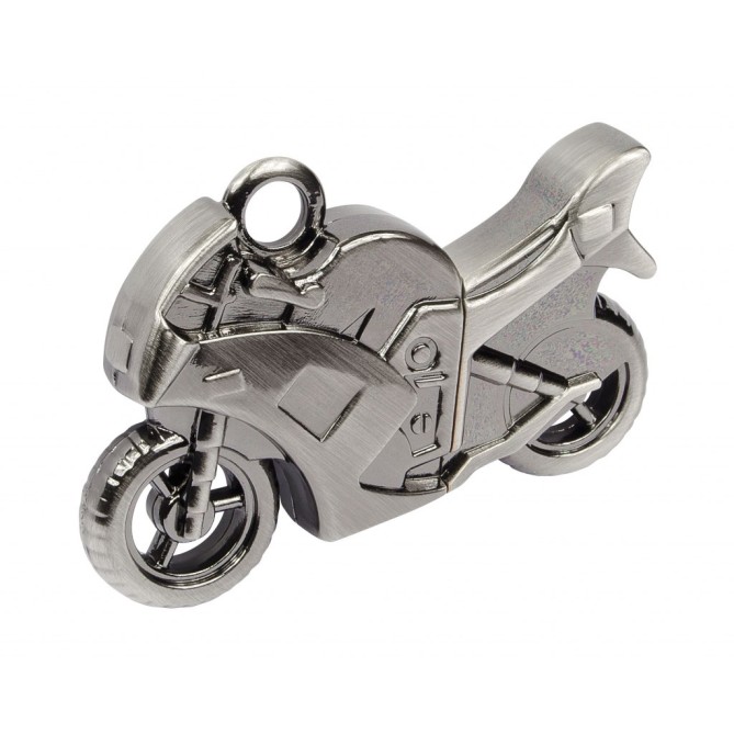 Chiavetta USB 16GB Design Moto, Metallo Satinato, USB 2.0, con Elegante Confezione Regalo 3