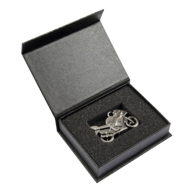 Chiavetta USB 16GB Design Moto, Metallo Satinato, USB 2.0, con Elegante Confezione Regalo 5