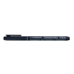 Penna Inchiostro pigmentato per disegni per lucidi  Snowman drawing pen 1