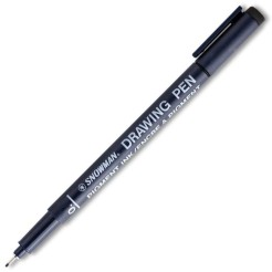 Penna Inchiostro pigmentato per disegni per lucidi  Snowman drawing pen 1 2