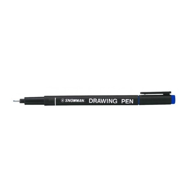 Penna Inchiostro pigmentato per disegni per lucidi  Snowman drawing pen 4