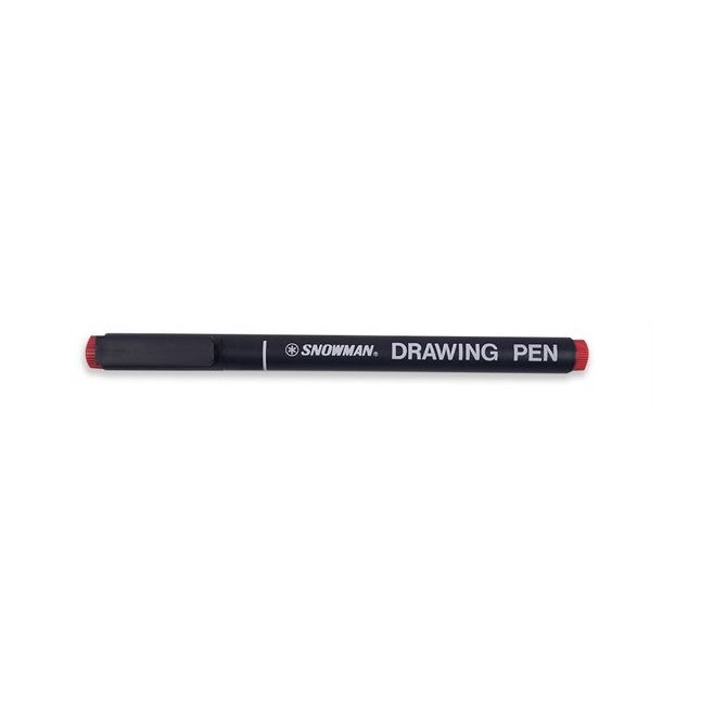 Penna Inchiostro pigmentato per disegni per lucidi  Snowman drawing pen 6