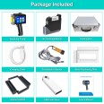 TIJ800P Stampante Palmare Portatile a Getto D'inchiostro Touch Screen da 4,3 Pollici per Logo/Immagine/Codice a Barre 6