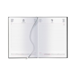 Ricambio agenda fisso giornaliero 2025 (15x21cm) A5 sab e dom separati bianco 6