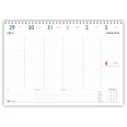 Agende Planner Planning Settimanale 2026 LIFE Spiralato, Formato A4 21x30 cm, Festivi Evidenziati, Sezioni Note 1