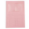 25 Cartelle in cartoncino Con Finestra e apertura Ad L - 22x31 cm 5