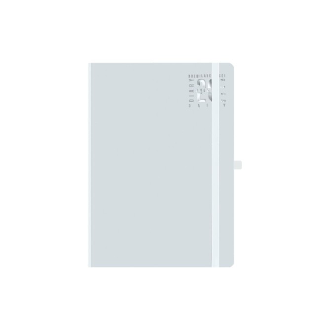 Agenda giornaliera 2026 chiusura elastico 15x21cm A5 multilingua 1