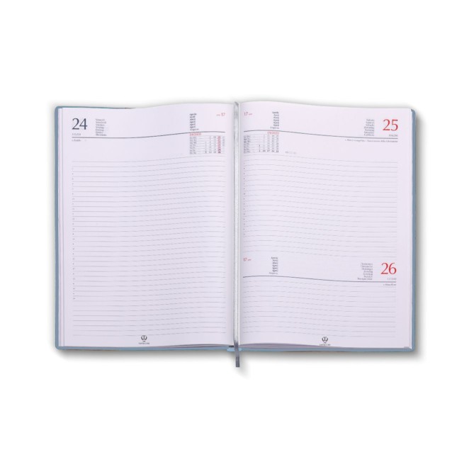 Agenda giornaliera TAVECCHI 2026 termovirante 15x21cm A5 10