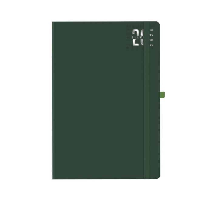 Agenda settimanale 2026 chiusura elastico 17x24cm dynamic 8