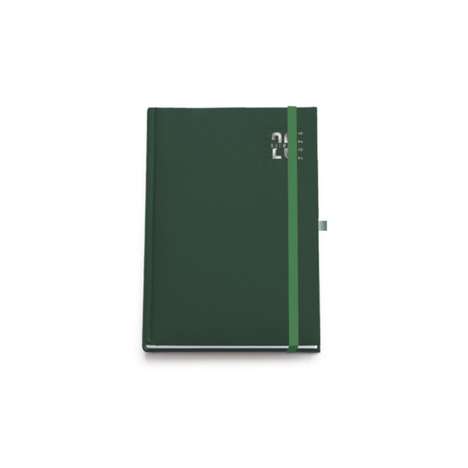 Agenda giornaliera tascabile 2026 chiusura elastico 11x17cm 8