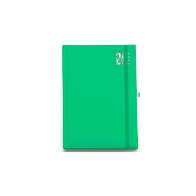Agenda giornaliera tascabile 2026 chiusura elastico 11x17cm 10