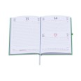 Agenda giornaliera tascabile 2026 chiusura elastico 11x17cm 11