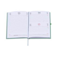 Agenda giornaliera tascabile 2026 chiusura elastico 11x17cm 10 2