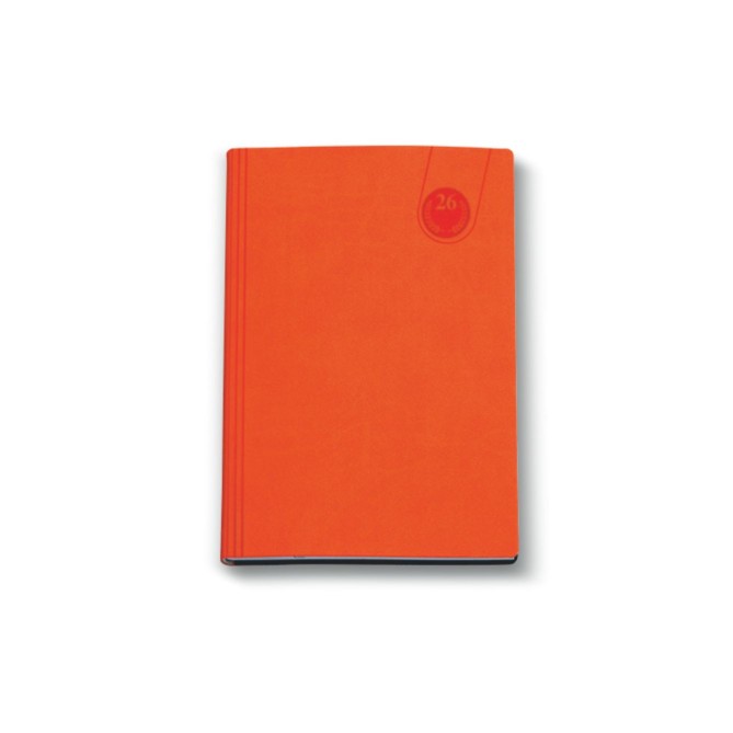 Agenda giornaliera tascabile 2026 fustellata termovirante 11x17cm 2