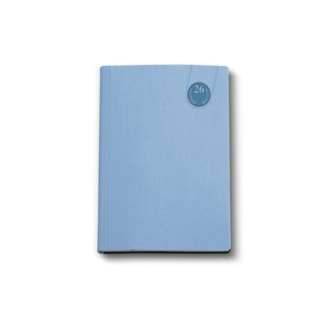 Agenda giornaliera tascabile 2026 fustellata termovirante 11x17cm 5