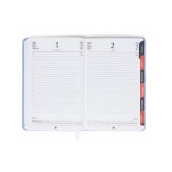 Agenda giornaliera tascabile 2026 fustellata termovirante 11x17cm 5 2