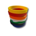 Espositore da 160 pezzi di Bracciale In Silicone , in 8 vari colori , Per Feste Piscine Brand E Discotechecm. 20x1,2 15