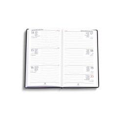 Agenda settimanale tascabile TAVECCHI 2026 termovirante 8x15cm multilingua 4 2