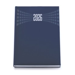 Agenda personalizzata giornaliera 2026 plastificata 21x30cm A4 multilingua bianco 1 2