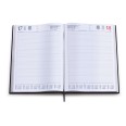Agenda giornaliera 2026 matra 21x30cm A4 sab dom separati multilingua nero 2