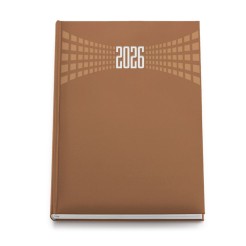 Agenda giornaliera 2026 matra 21x30cm A4 sab dom separati multilingua Marrone 2