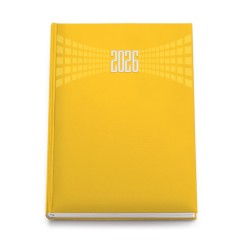 Agenda giornaliera 2026 matra 21x30cm A4 sab dom separati multilingua Giallo 2