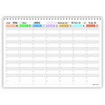 Planning Agenda 2026 Da Tavolo PIXEL ,21x30cm , A4 Spiralato Carta 90 Gr Con Sabato E Domenica Separato 1