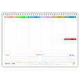 Planning Agenda 2026 Da Tavolo ,21x30cm A4, Carta 90 Gr A Colori Colors 1