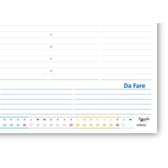 Planning Agenda 2026 Da Tavolo ,21x30cm A4, Carta 90 Gr A Colori Colors 1 2