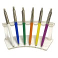 Parker Jotter Set Penne Colorate, 6 Pezzi con Espositore in Plexiglass e Scatole Regalo, Colori Moderni 11
