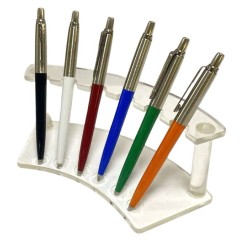 Parker Jotter Set Penne Colorate, 6 Pezzi con Espositore in Plexiglass e Scatole Regalo, Colori Classic 11 2
