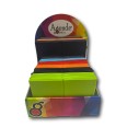 Espositore Porta Card Carte, bancomat,tessere ( 120 pezzi ) da 2 e 6 tasche in vari colori 13