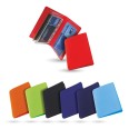 Espositore Porta Card Carte, bancomat,tessere ( 120 pezzi ) da 2 e 6 tasche in vari colori 14