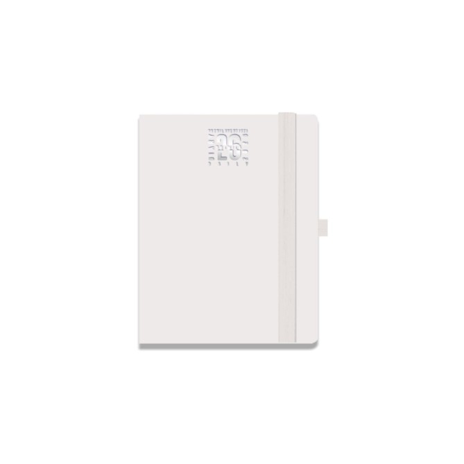 Agenda giornaliera tascabile 2026 pvc chiusura elastico 9x13cm 1