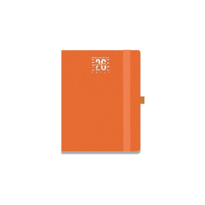 Agenda giornaliera tascabile 2026 pvc chiusura elastico 9x13cm 4