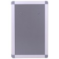 Bacheca Portachiavi murale 96 posti - Dimensioni 39,8 X 63 cm - Silver 3
