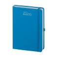 Agenda giornaliera 2026 tessuto - chiusura elastico 15x21cm A5 porta penna multilingua 2