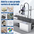 Macchina codificatrice a getto d'inchiostro con mini nastro trasportatore,per scadenza, codice a barre, codice QR, logo ecc 5