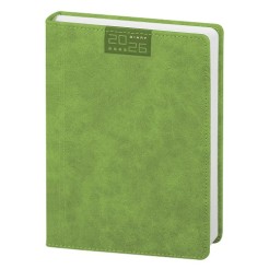 Agenda giornaliera 2026 17x24 cm - carta bianca con sabato e domenica insieme 1