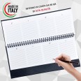 Planning settimanale in EcoPelle 2026 spiralato 14x30cm - Planner Fatto a mano - Made in Italy 4