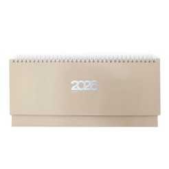 Planning settimanale in EcoPelle 2026 spiralato 14x30cm - Planner Fatto a mano - Made in Italy 1