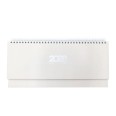 Planning settimanale in EcoPelle 2026 spiralato 14x30cm AVORIO - Planner Fatto a mano - Made in Italy 1