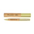 Penna In Bamboo E Astuccio In Metallo 8