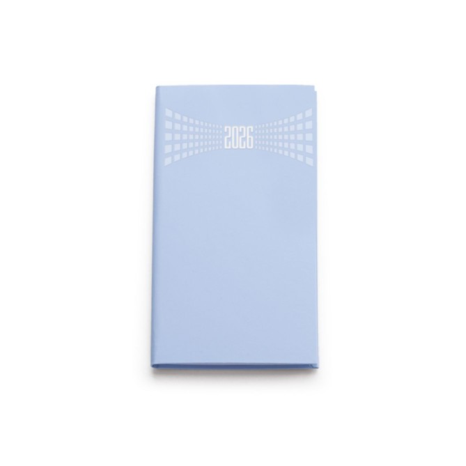 Agenda settimanale tascabile 2026 TAVECCHI 8x15cm tasca multilingua CIELO 2